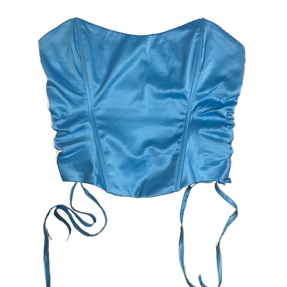 Princess polly light blue corset